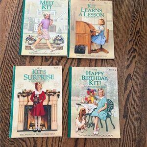 American girl doll meet kit book 1,2,3 & 4